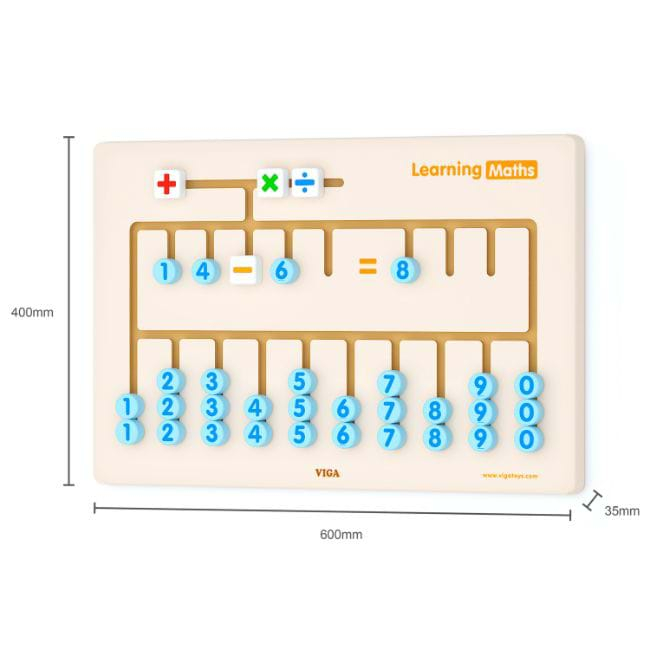 Joc de perete Matematica Viga Toys [2]