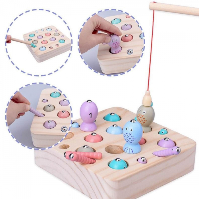 Joc de Pescuit Magnetic - Pestisori si Viermisori - micostore.ro [2]
