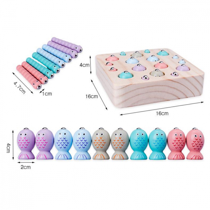 Joc de Pescuit Magnetic - Pestisori si Viermisori - micostore.ro [3]