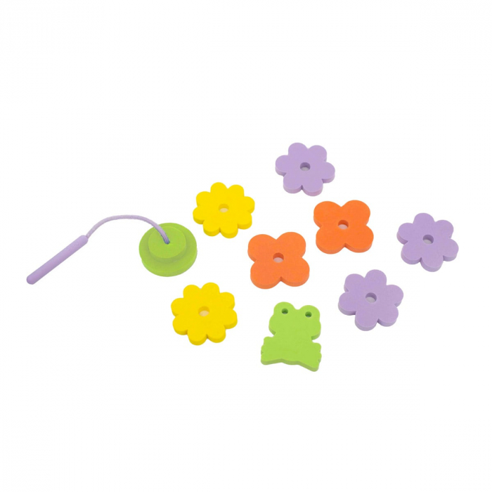 Joc de pescuit pentru baie, Iazul cu broscute, Quut Toys, 1-5 ani [2]