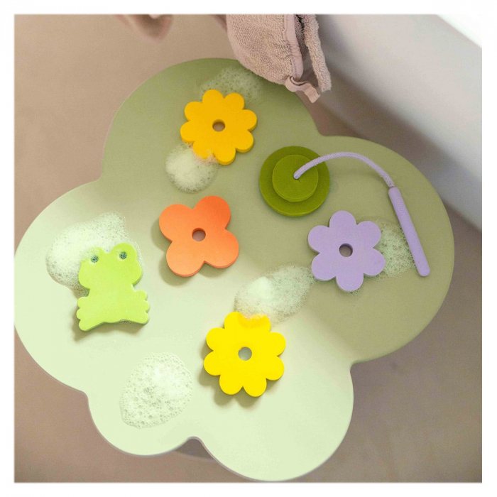 Joc de pescuit pentru baie, Iazul cu broscute, Quut Toys, 1-5 ani [4]