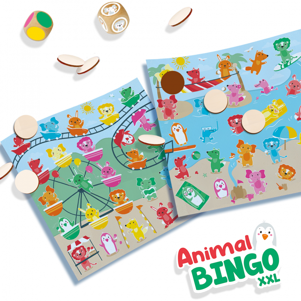 Joc de petrecere - Bingo cu animale XXL [3]