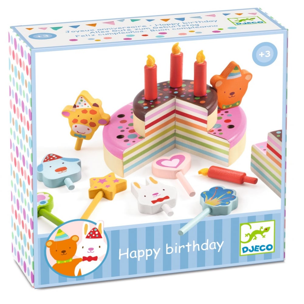Joc de rol Happy Birthday, Djeco, varsta 3 - 6 ani, Baiat, Fata [1]