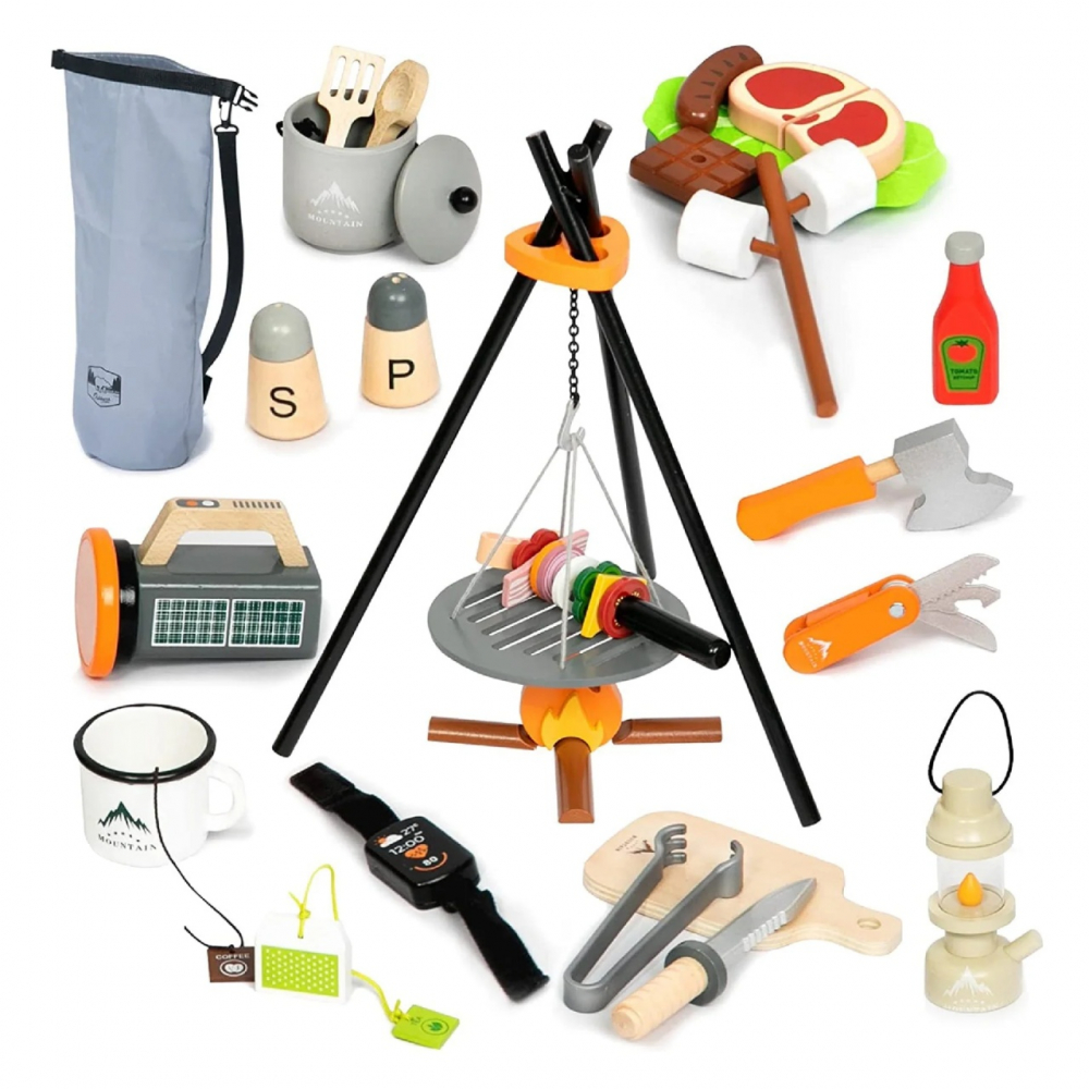 Joc de rol Set de camping, UMU Toys, varsta 3 - 6 ani, Baiat, Fata [1]