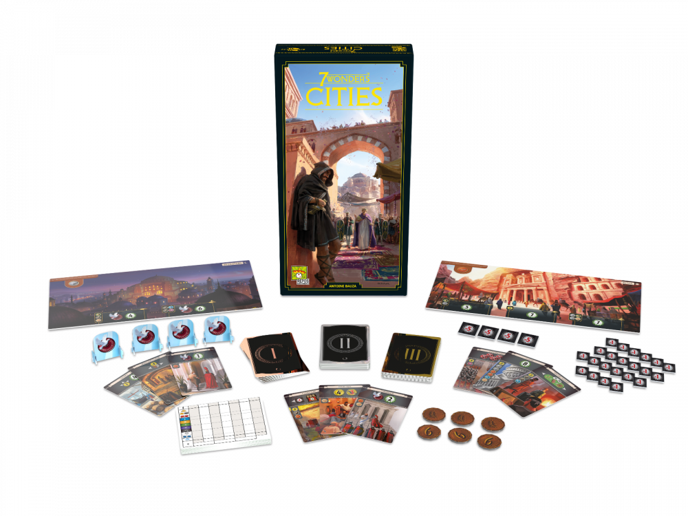 Joc de societate 7 Wonders - Extensie Cities varsta 9-12 ani ,12-14 ani ,14-18 ani ,18+, Unisex [2]