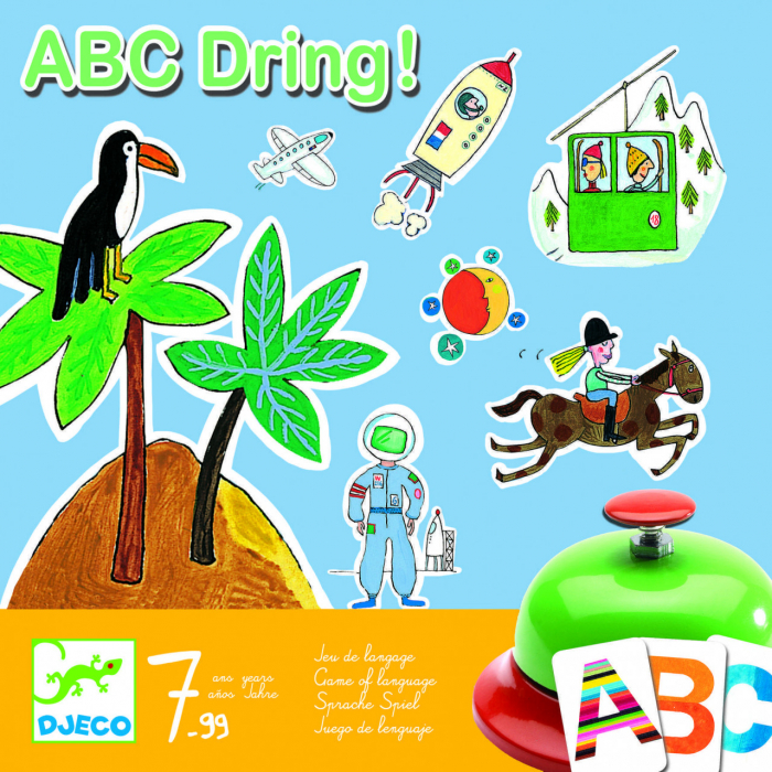 Abecedar - ABC dring, Joc de societate, Djeco [1]