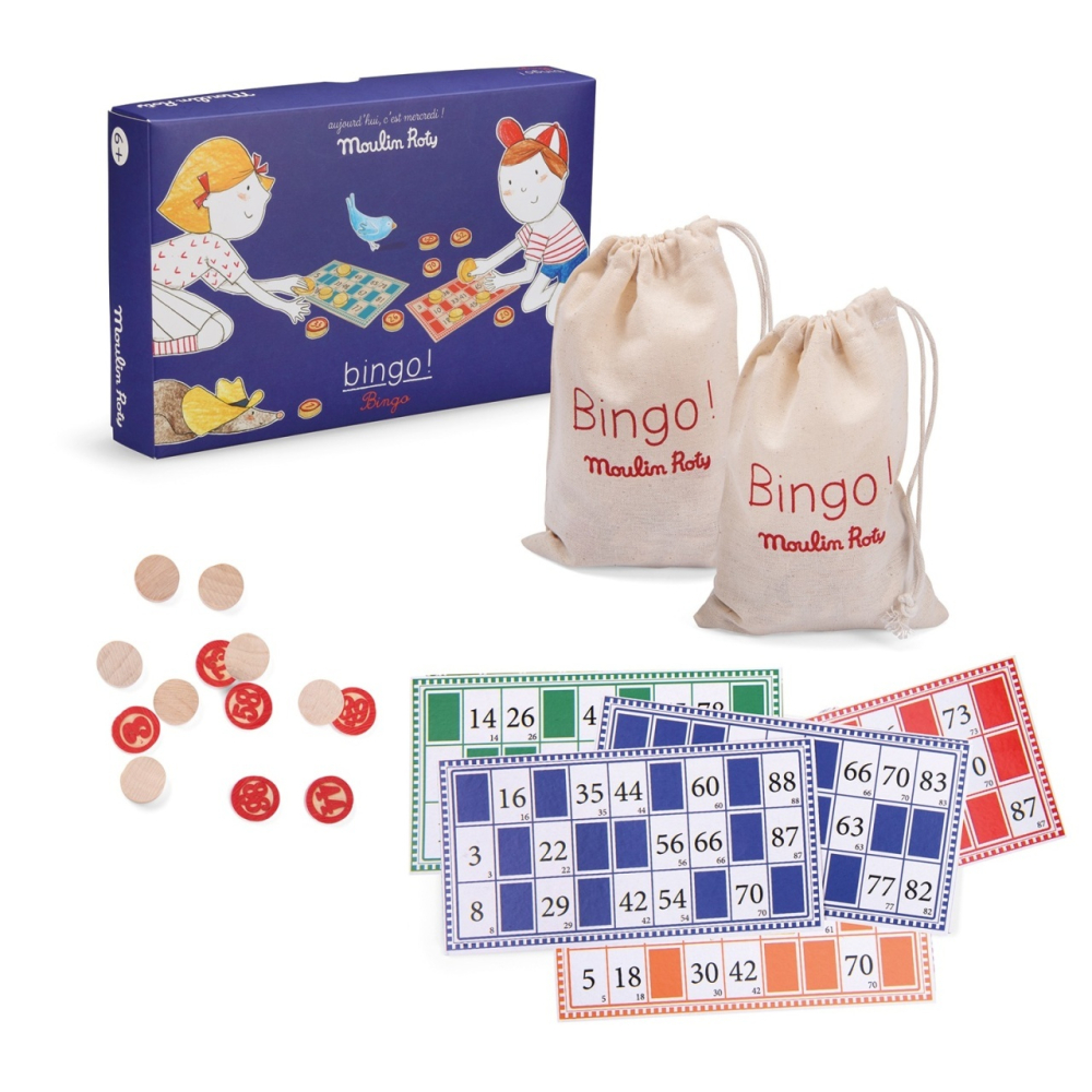 Joc de societate Bingo, Moulin Roty Baiat, Fata, varsta +9 ani, 6 - 9 ani [2]
