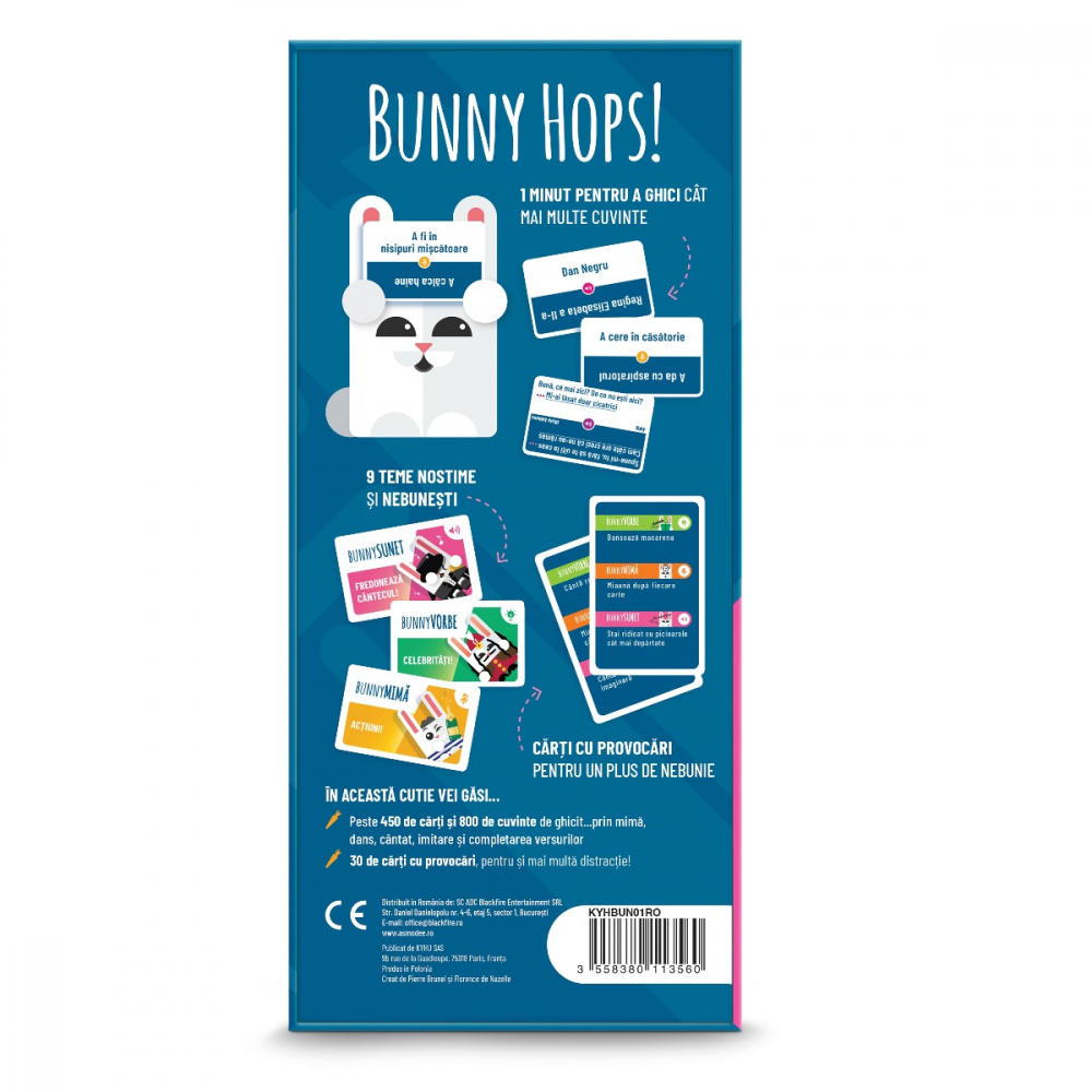 Joc de societate Bunny Hops, limba romana varsta 14-18 ani ,18+, Unisex [3]
