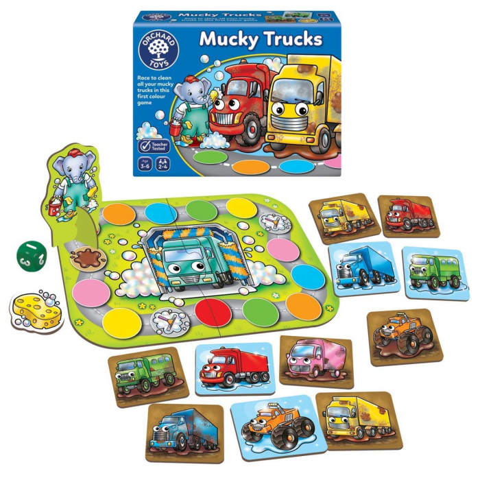 Joc de societate Camioane Noroioase MUCKY TRUCKS [2]