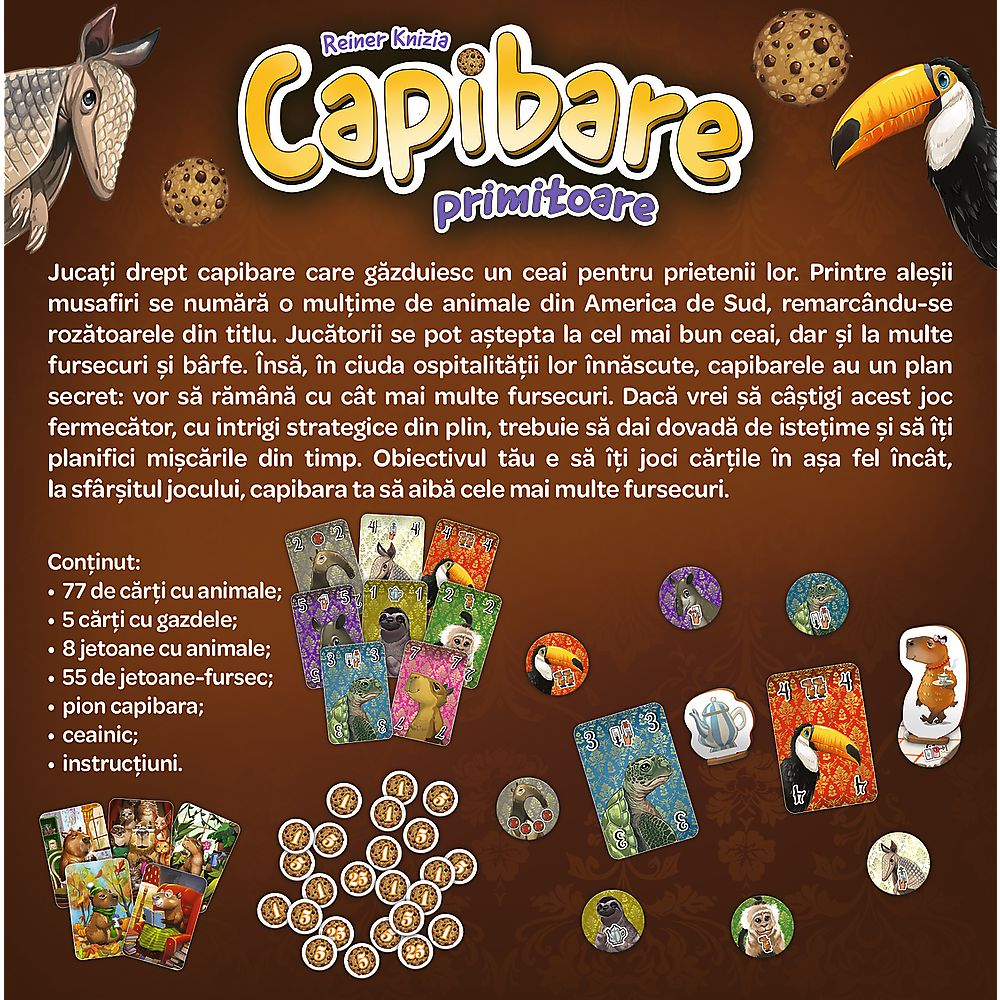 Joc de societate capibare primitoare in limba romana varsta 8 ani -12 ani [3]