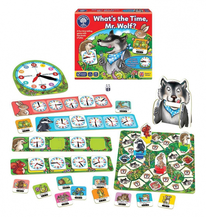 Joc de societate Cat Este Ceasul Domnule Lup WHAT'S THE TIME MR WOLF [2]