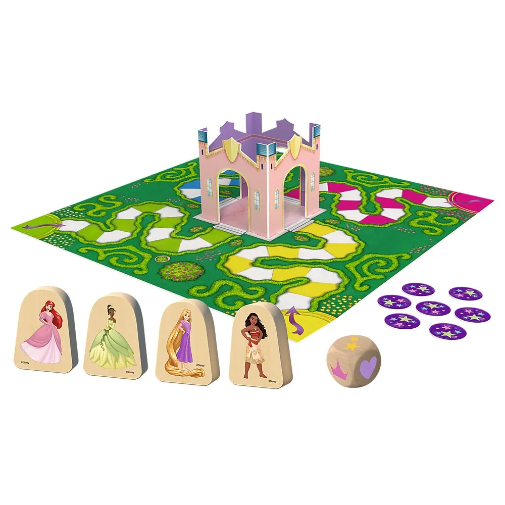 Joc de societate disney princess petrecerea printeselor, varsta de la 3 ani la 7 ani [2]