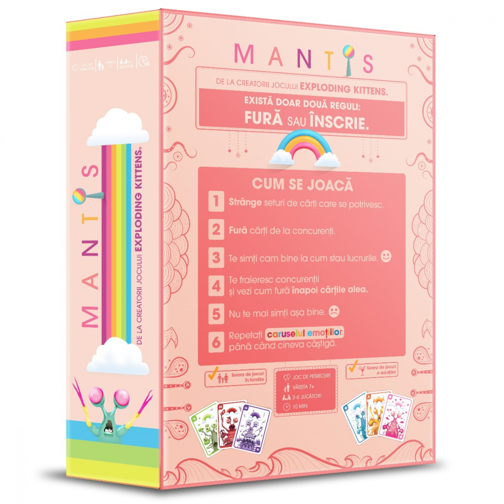 Joc de societate Mantis varsta 7-9 ani ,9-12 ani ,12-14 ani ,14-18 ani ,18+, Unisex [2]