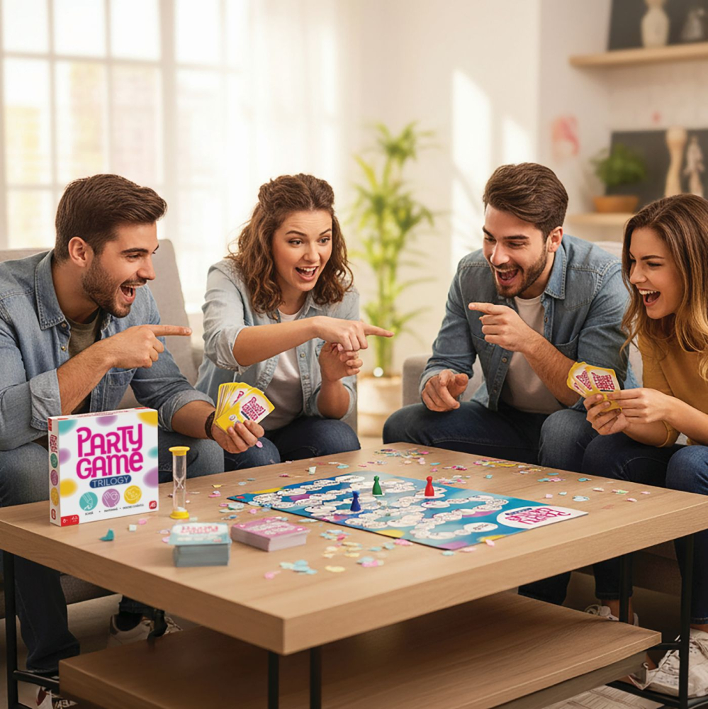 Joc de societate party game trilogy in limba romana [4]