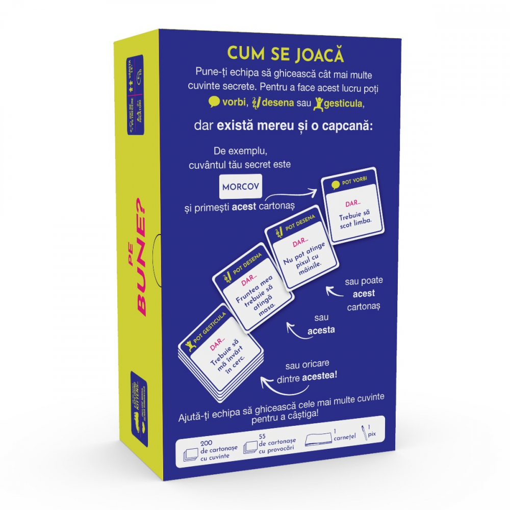 Joc de societate Pe bune?, limba romana varsta 14-18 ani ,18+, Unisex [2]