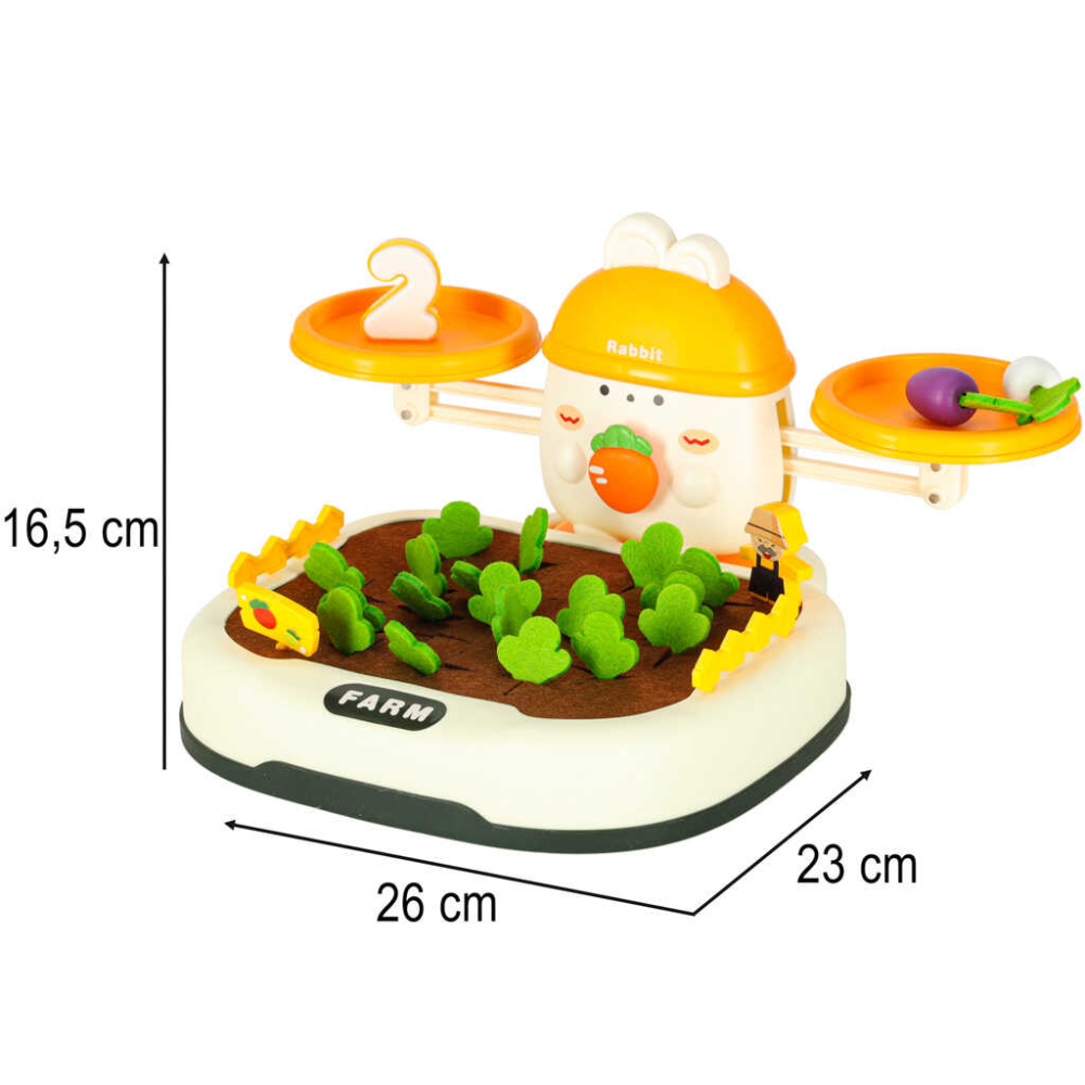 Joc de societate pentru copii, Campul cu morcovi, Multicolor, 38 x 28 x 6.5cm [16]