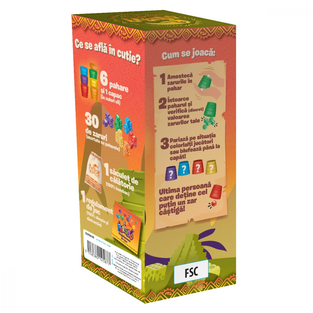 Joc de societate Perudo, limba romana varsta 8-9 ani ,9-12 ani ,12-14 ani, Unisex [4]