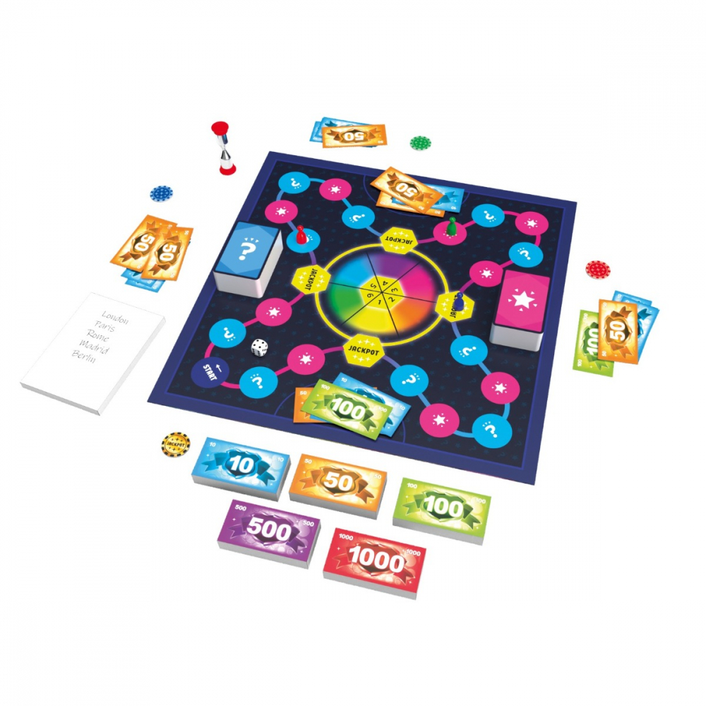 Joc de societate Punem Pariu - Jackpot varsta 8-9 ani ,9-12 ani ,12-14 ani ,14-18 ani ,18+, Unisex [2]