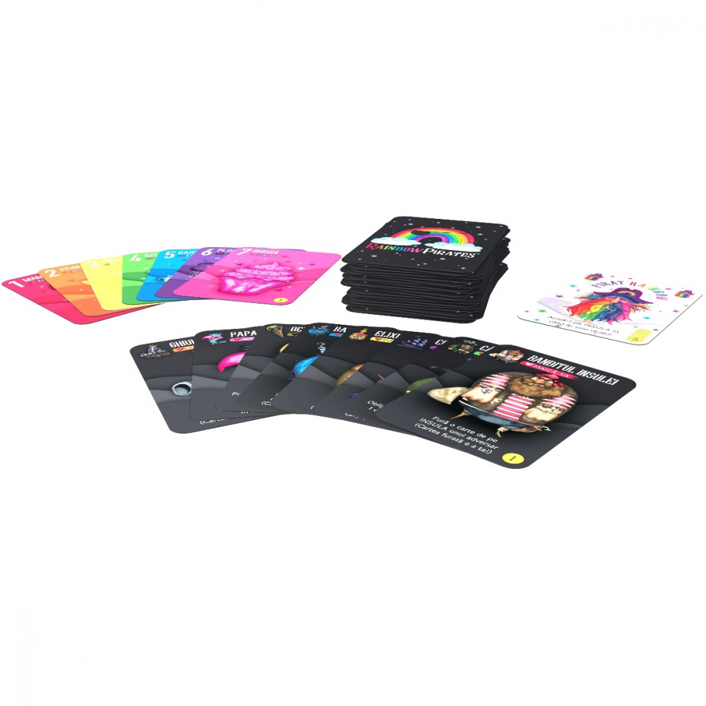 Joc de societate Rainbow Pirates varsta 7-9 ani ,9-12 ani ,12-14 ani ,14-18 ani ,18+, Unisex [2]