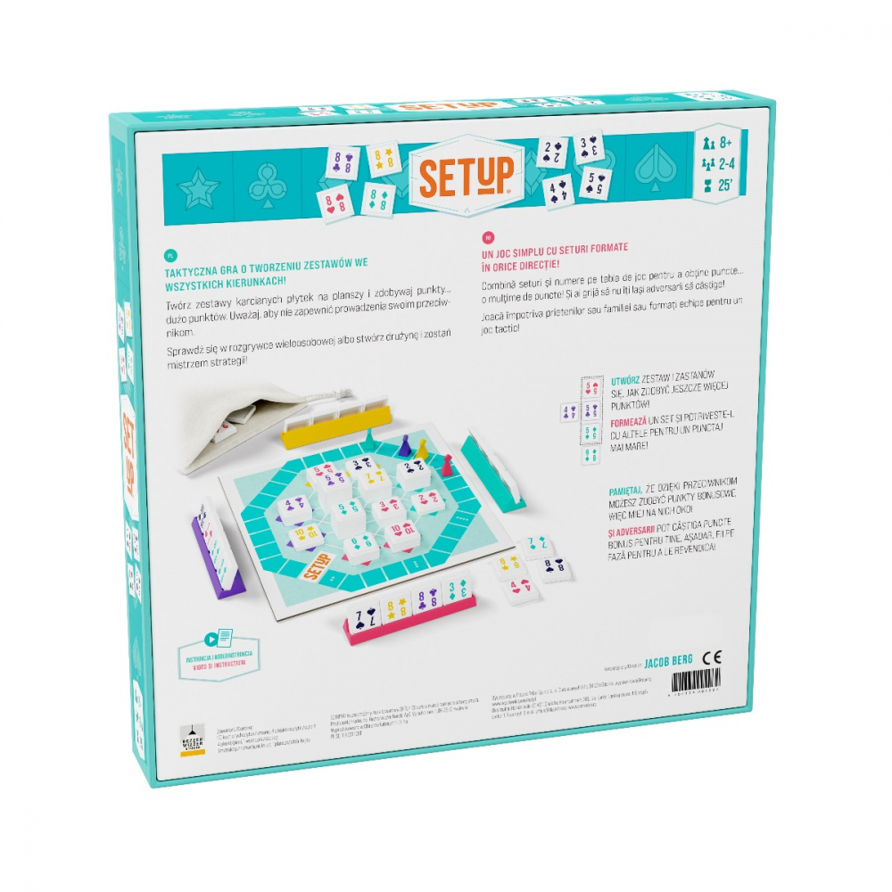Joc de societate SetUp varsta 6-7 ani ,7-9 ani ,9-12 ani ,12-14 ani ,14-18 ani ,18+, Unisex [2]