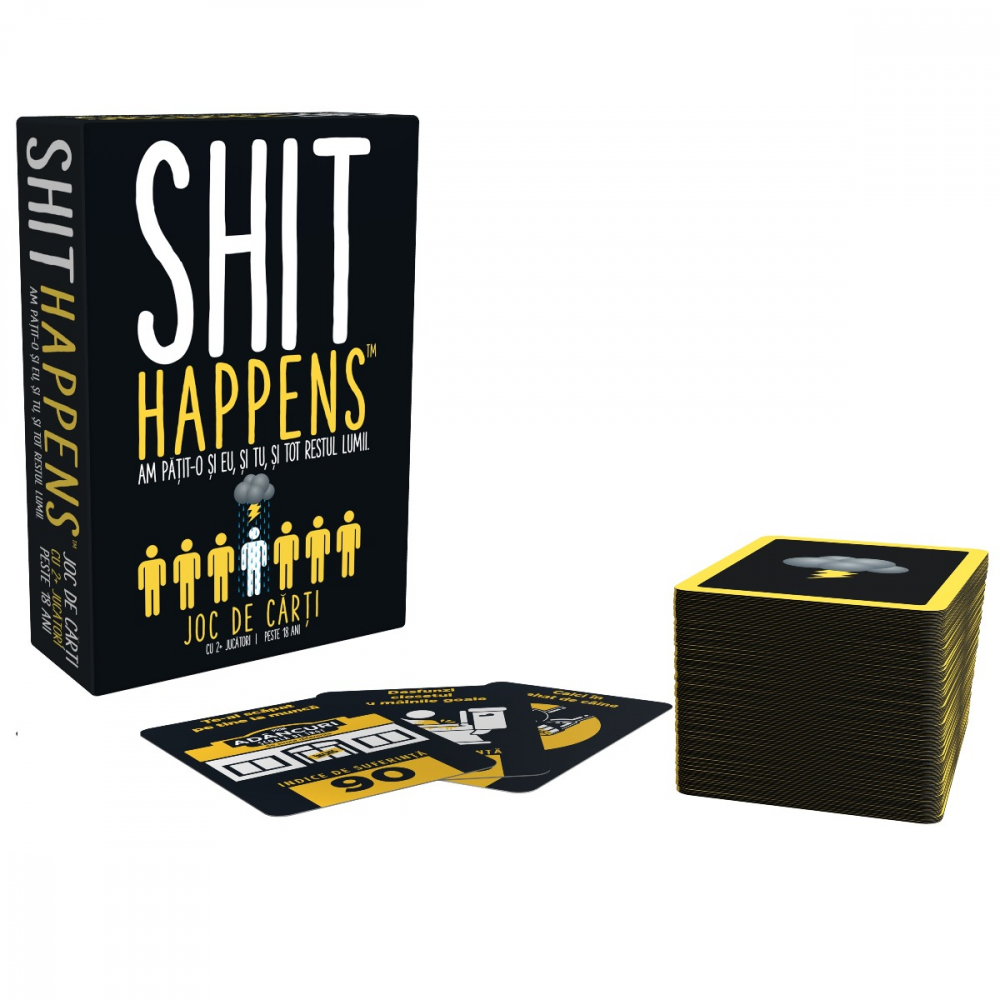Joc de societate Shit Happens, limba romana varsta 18+, Unisex [2]