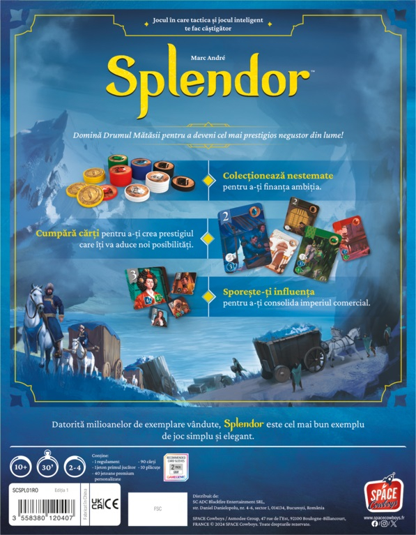 Joc de societate Splendor (Refresh), limba romana varsta 9-12 ani ,12-14 ani ,14-18 ani ,18+, Unisex [4]