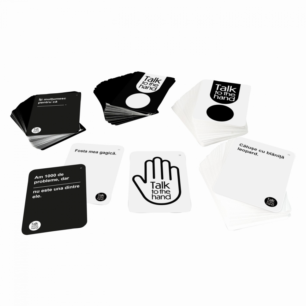 Joc de societate talk to the hand in limba romana, varsta de la 14 ani la +15 ani [2]