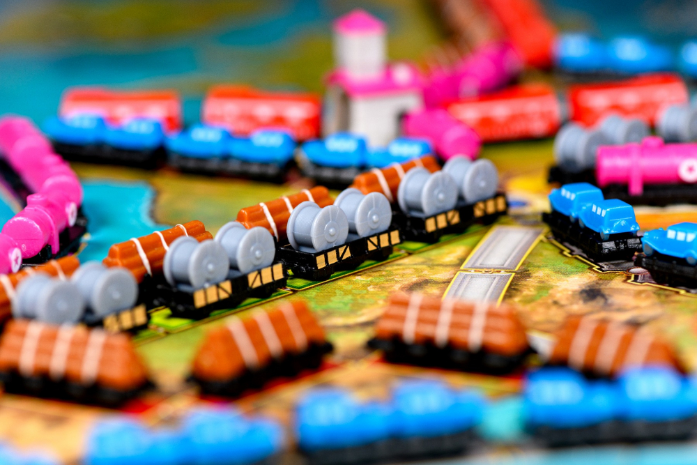 Joc de societate Ticket to Ride 15th Anniversary, limba engleza varsta 7-9 ani ,9-12 ani ,12-14 ani ,14-18 ani ,18+, Unisex [4]