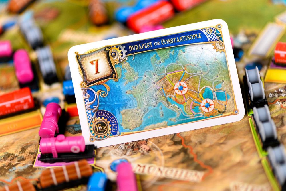 Joc de societate Ticket to Ride 15th Anniversary, limba engleza varsta 7-9 ani ,9-12 ani ,12-14 ani ,14-18 ani ,18+, Unisex [6]