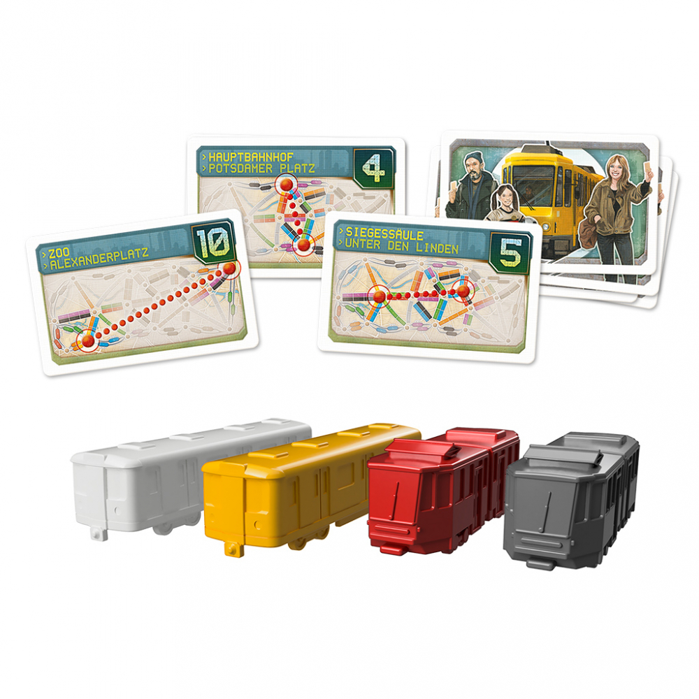 Joc de societate Ticket to Ride Berlin, limba engleza varsta 7-9 ani ,9-12 ani ,12-14 ani ,14-18 ani ,18+, Unisex [4]