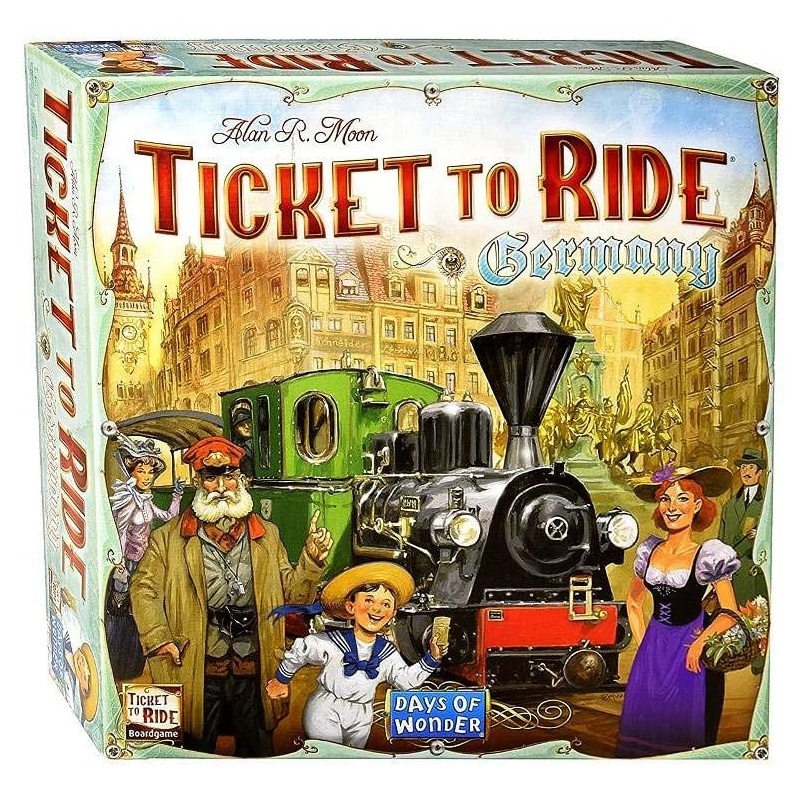 Joc de societate Ticket to Ride Germany, limba engleza varsta 8-9 ani ,9-12 ani ,12-14 ani ,14-18 ani ,18+, Unisex [5]