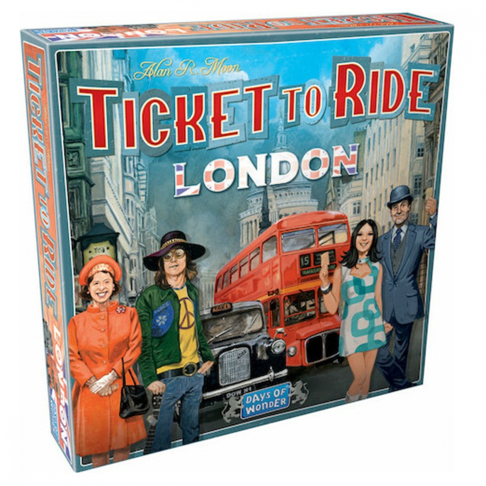Joc de societate Ticket To Ride Londra, limba engleza varsta 8-9 ani ,9-12 ani ,12-14 ani ,14-18 ani ,18+, Unisex [1]