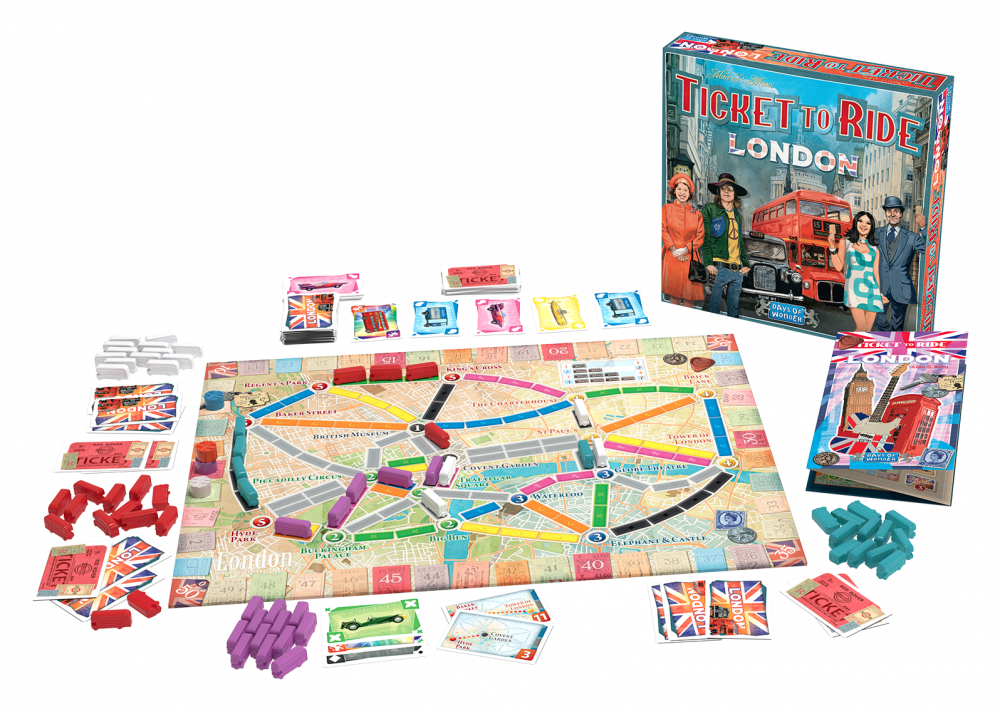Joc de societate Ticket To Ride Londra, limba romana varsta 8-9 ani ,9-12 ani ,12-14 ani ,14-18 ani ,18+, Unisex [2]