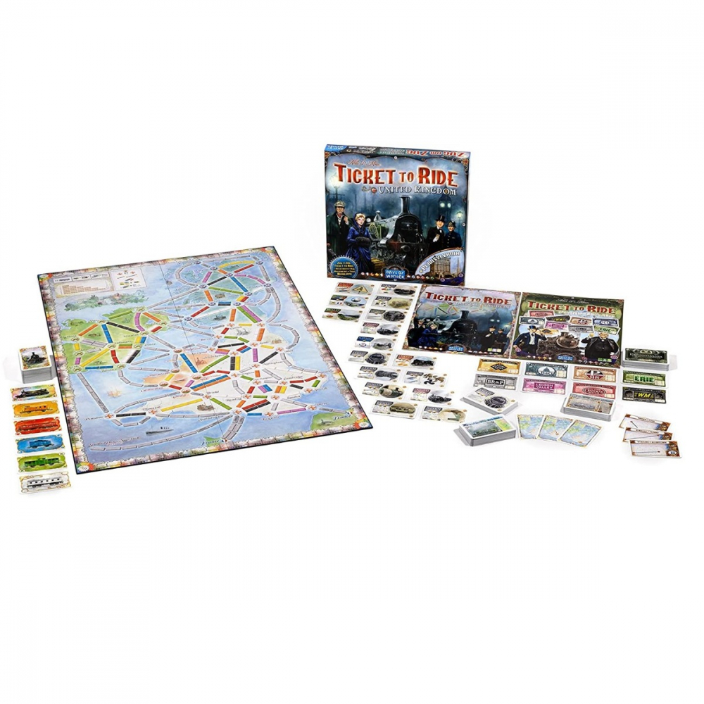 Joc de societate Ticket to Ride Map Collection UK/Pennsylvania,extensie,  limba engleza varsta 7-9 ani ,9-12 ani ,12-14 ani ,14-18 ani ,18+, Unisex [3]
