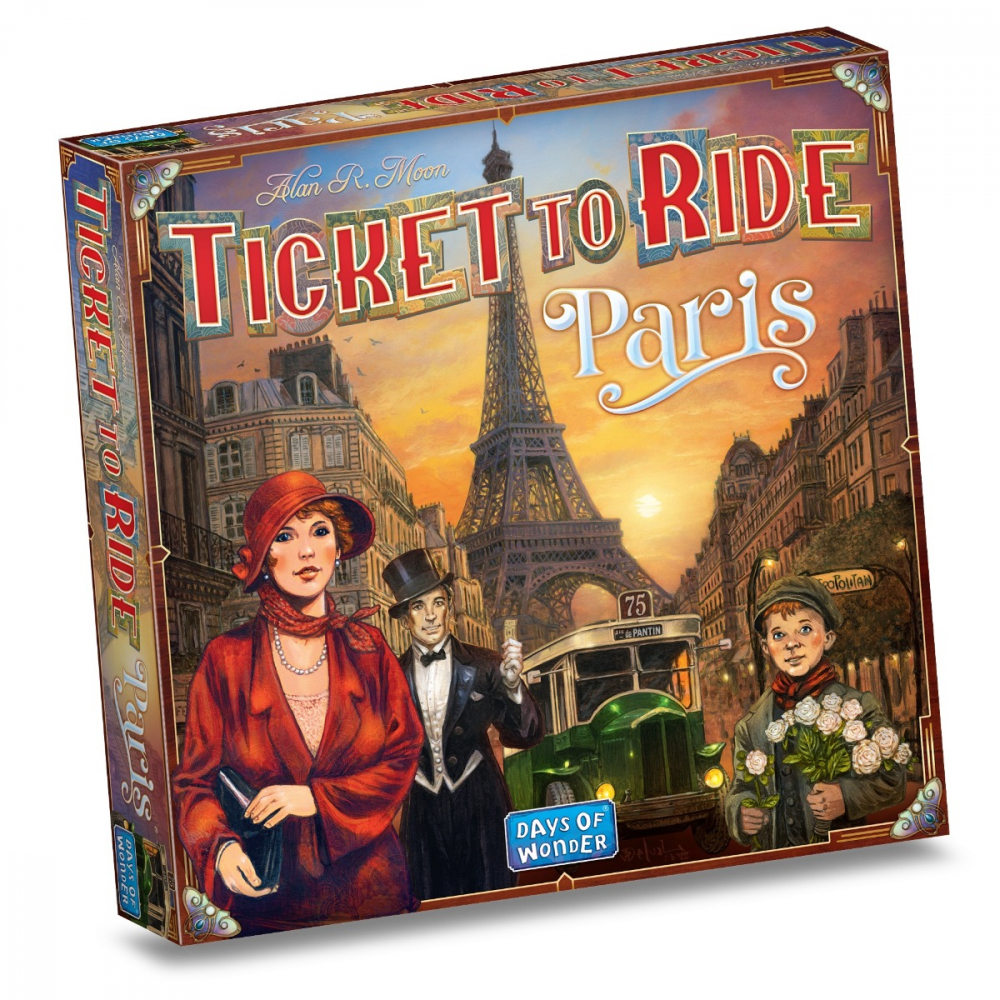 Joc de societate Ticket to Ride Paris, limba engleza varsta 8-9 ani ,9-12 ani ,12-14 ani ,14-18 ani ,18+, Unisex [4]