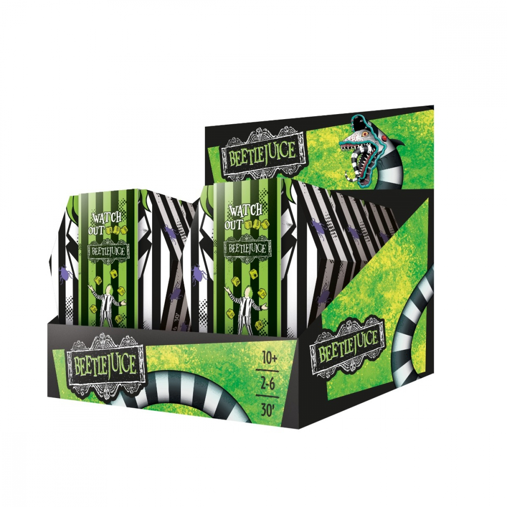 Joc de societate Watch Out... BeetleJuice, limba engleza varsta 10-12 ani ,12-14 ani ,14-18 ani ,18+, Unisex [2]