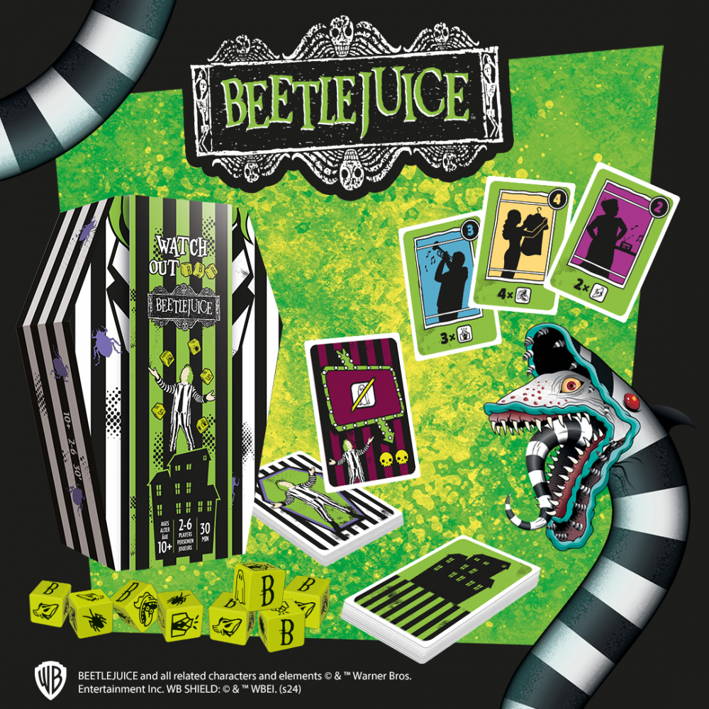 Joc de societate Watch Out... BeetleJuice, limba engleza varsta 10-12 ani ,12-14 ani ,14-18 ani ,18+, Unisex [5]