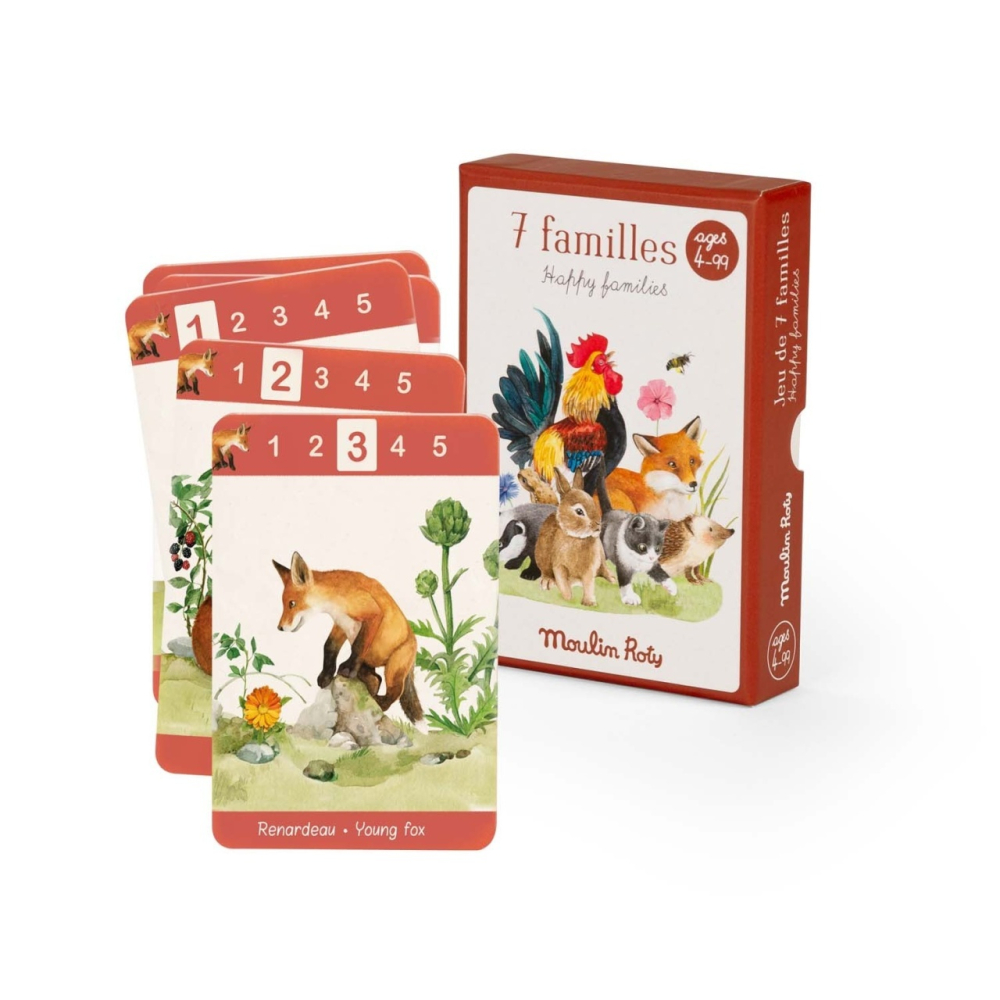 Joc de strategie Happy families, Moulin Roty Baiat, Fata, varsta +9 ani, 3 - 6 ani, 6 - 9 ani [4]