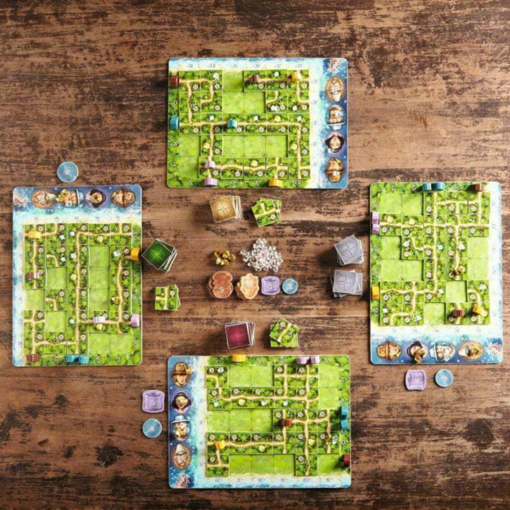 Joc de Strategie Karuba Haba, Puzzle cu Placute, Varsta 8 Ani+, 2-4 Jucatori [7]