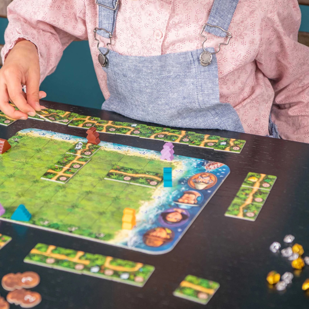 Joc de Strategie Karuba Haba, Puzzle cu Placute, Varsta 8 Ani+, 2-4 Jucatori [5]