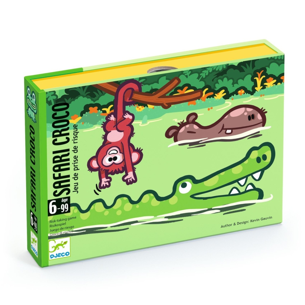 Joc de strategie si noroc Safari Croco, Djeco pentru Baiat, Fata varsta 6 - 9, 9+ [1]