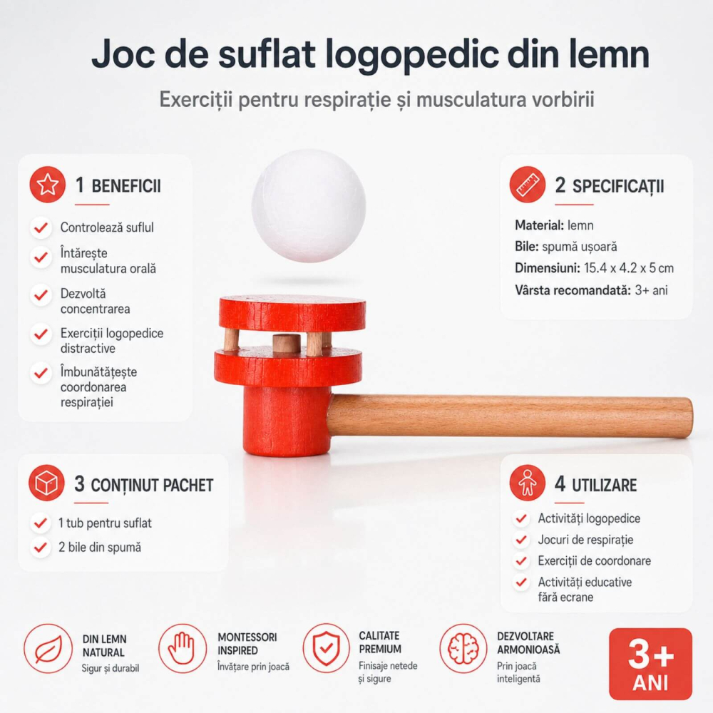 Joc de suflat logopedic copii | respiratie si musculatura vorbirii [4]