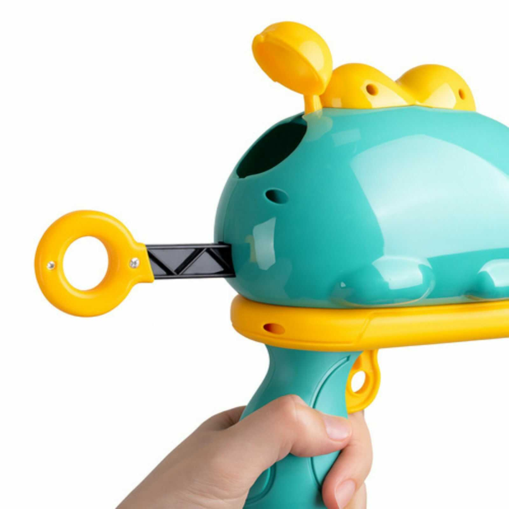 Joc tras la tinta copii Dinosaur, arma dinozaur, 6 bile velcro, scut 27.5 x 30 cm [9]