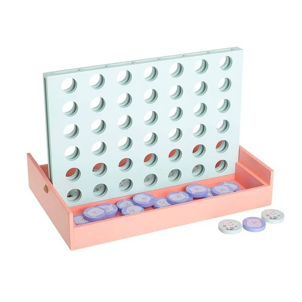 Joc din lemn 4 pe rand, Orange Tree Toys Baiat, Fata, varsta 3 - 6 ani [2]
