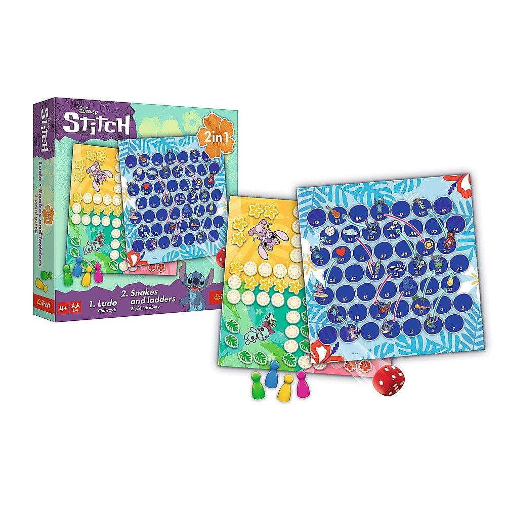 Joc disney stitch 2in1 ludo si serpisori scari varsta 3 ani -12 ani [4]