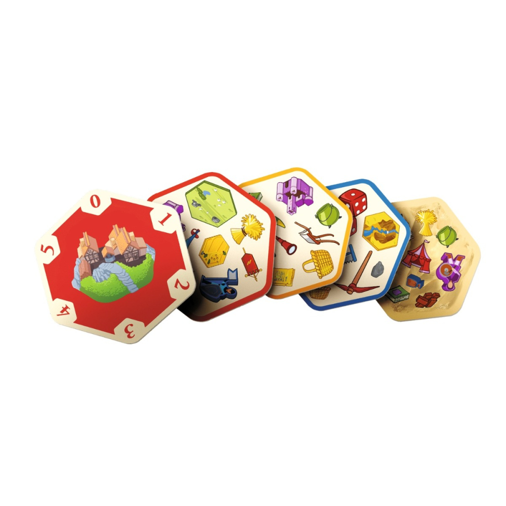 Joc Dobble Catan, limba romana copii varsta 8 ani + [4]