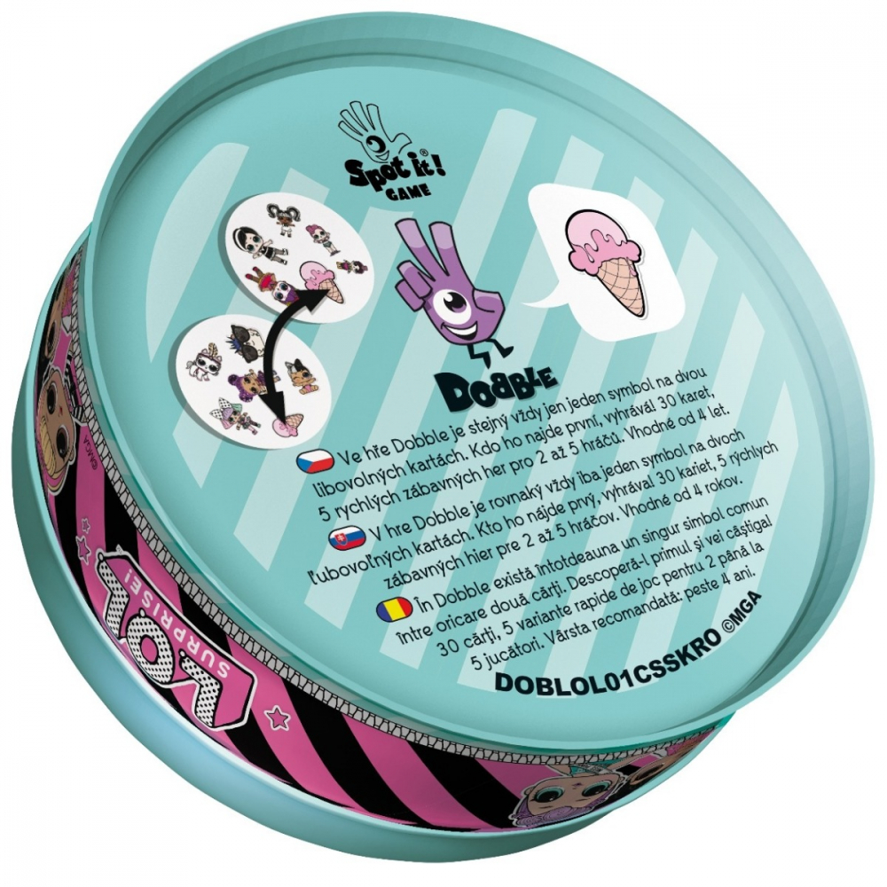Joc Dobble LOL varsta 5-7 ani ,7-9 ani, Unisex [3]