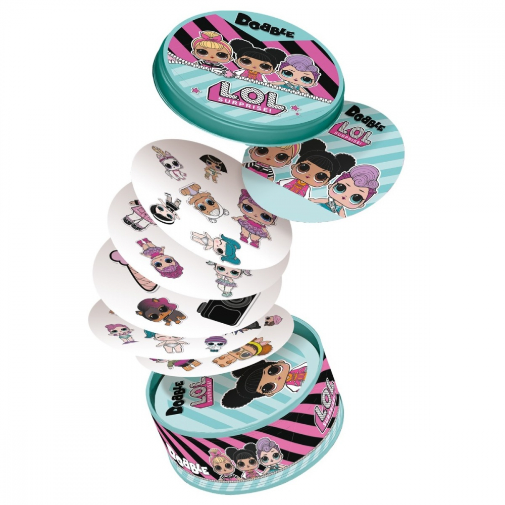 Joc Dobble LOL varsta 5-7 ani ,7-9 ani, Unisex [4]