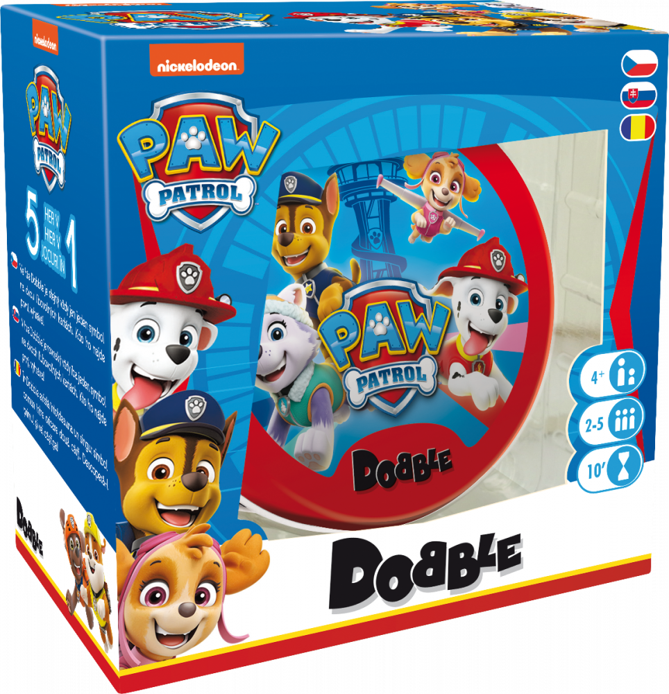 Joc Dobble Paw Patrol Cz/Sk/Ro varsta 5-7 ani ,7-9 ani, Unisex [1]
