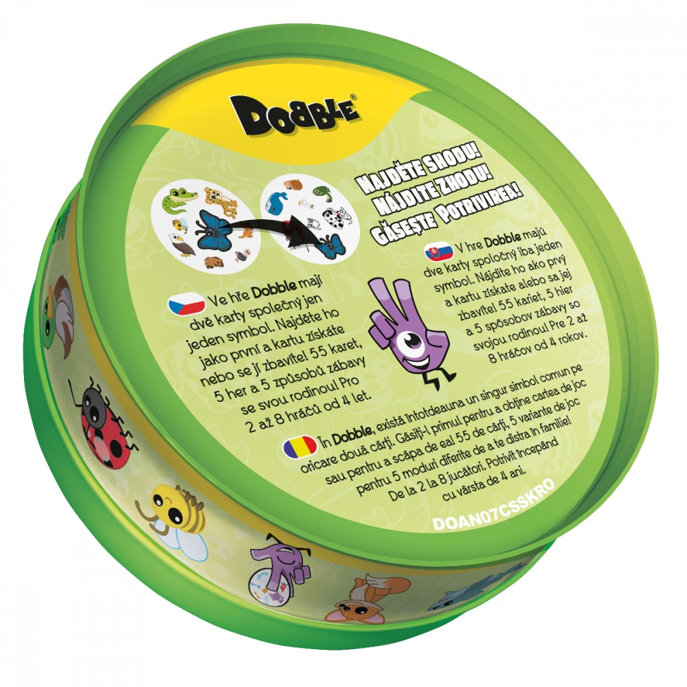 Joc Dobble Zoo, New Version varsta 5-7 ani ,7-9 ani, Unisex [3]